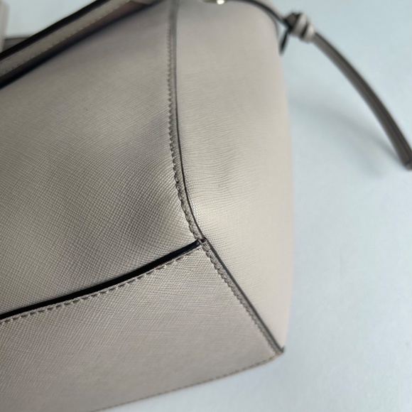 Kate Spade Grey Crossgrain Leather Handbag Shoulder Bag - Picture 8 of 15